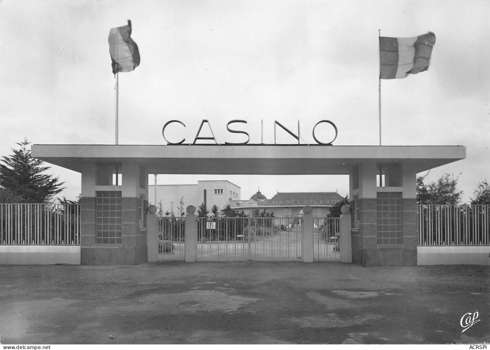 17 CHATELAILLON-PLAGE Entrée Du  PALAIS DE L'ATLANTIQUE Casino (Scan R/V) N° 62 \MP7139 - Châtelaillon-Plage