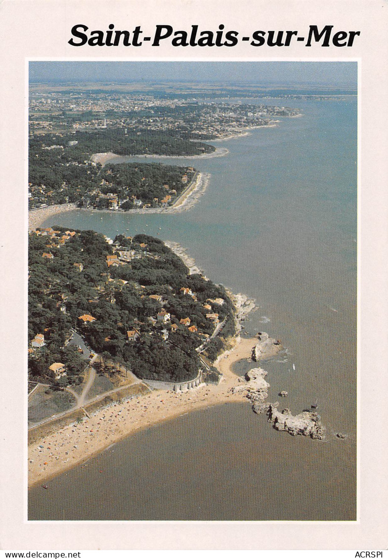 17 SAINT-PALAIS-SUR-MER La Corniche Des Pierreres Et Plage Du Platin (Scan R/V) N° 45 \MP7142 - Saint-Palais-sur-Mer