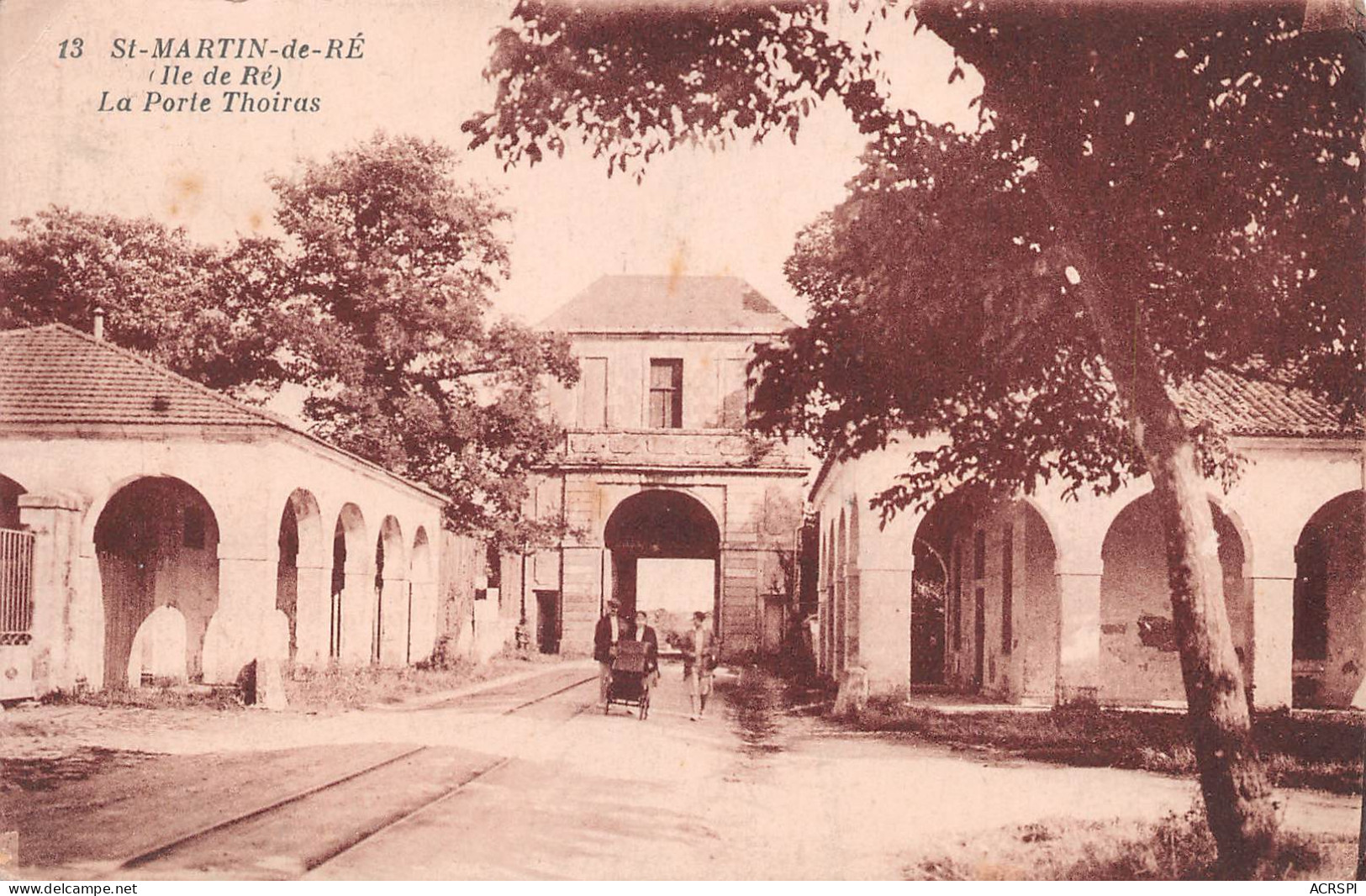 17 île De Ré SAINT-MARTIN-DE-Ré  La Porte THOIRAS (Scan R/V) N°27  \MP7144 - Saint-Martin-de-Ré