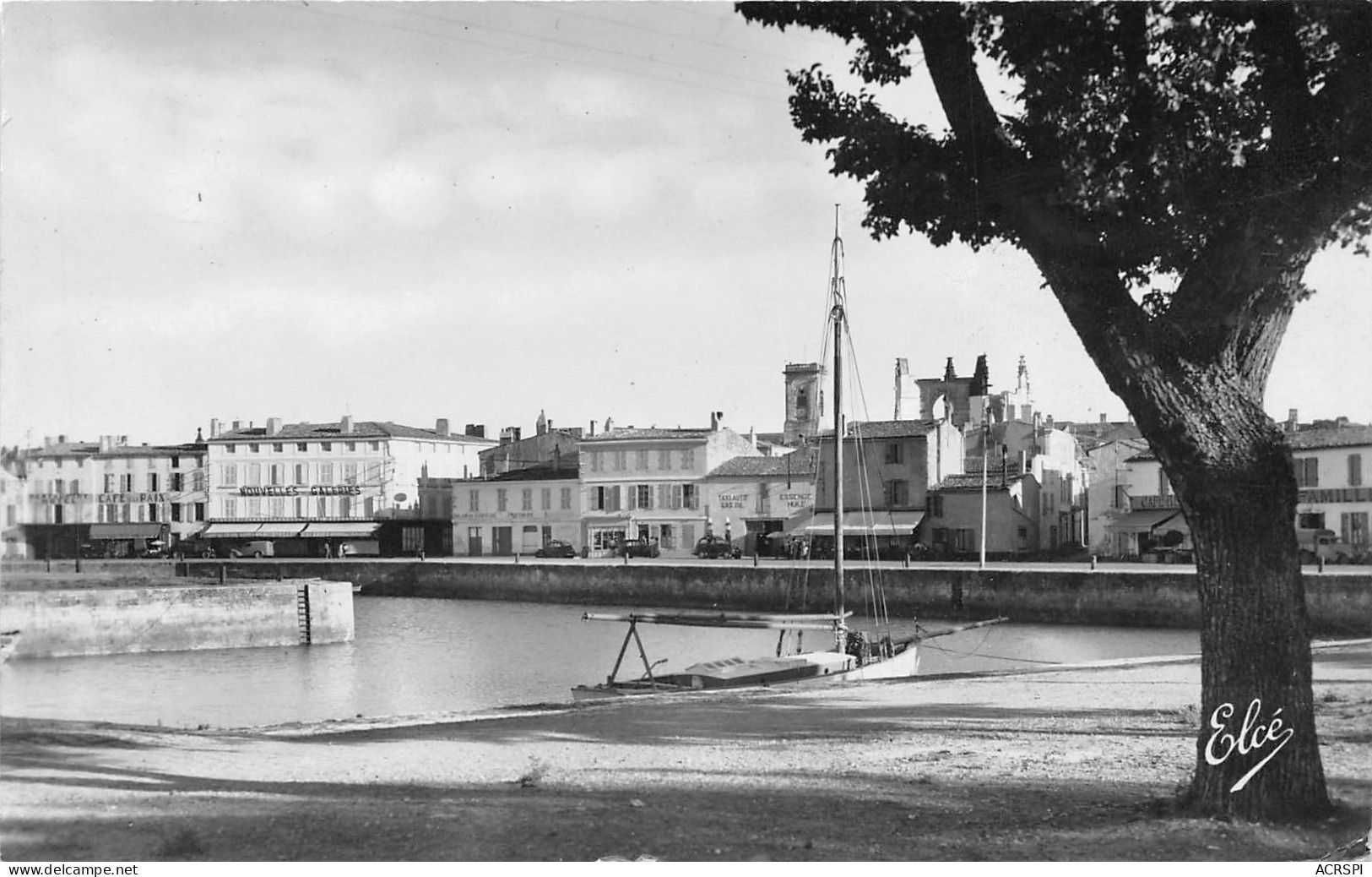 17 île De Ré SAINT-MARTIN-DE-Ré  Bassin Quai De La Poithevinière (Scan R/V) N°29  \MP7144 - Saint-Martin-de-Ré