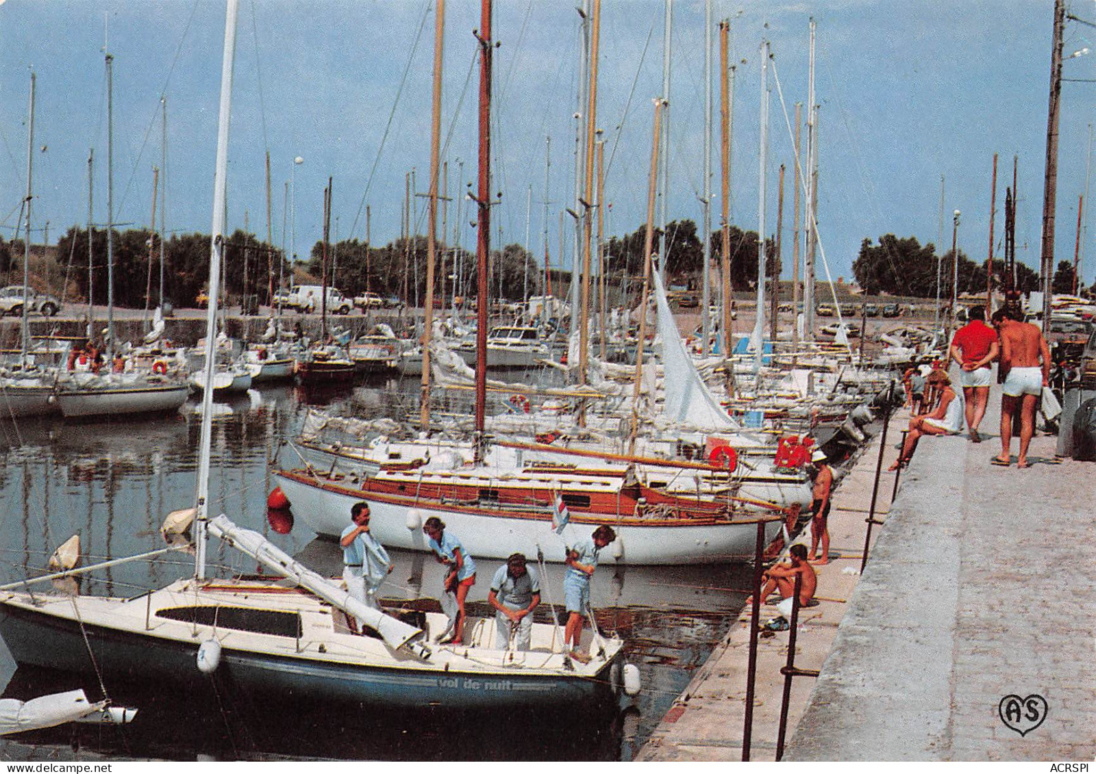 17 île De Ré SAINT-MARTIN-DE-RÉ  Le Bassin à Flot  (Scan R/V) N°62 \MP7144 - Saint-Martin-de-Ré