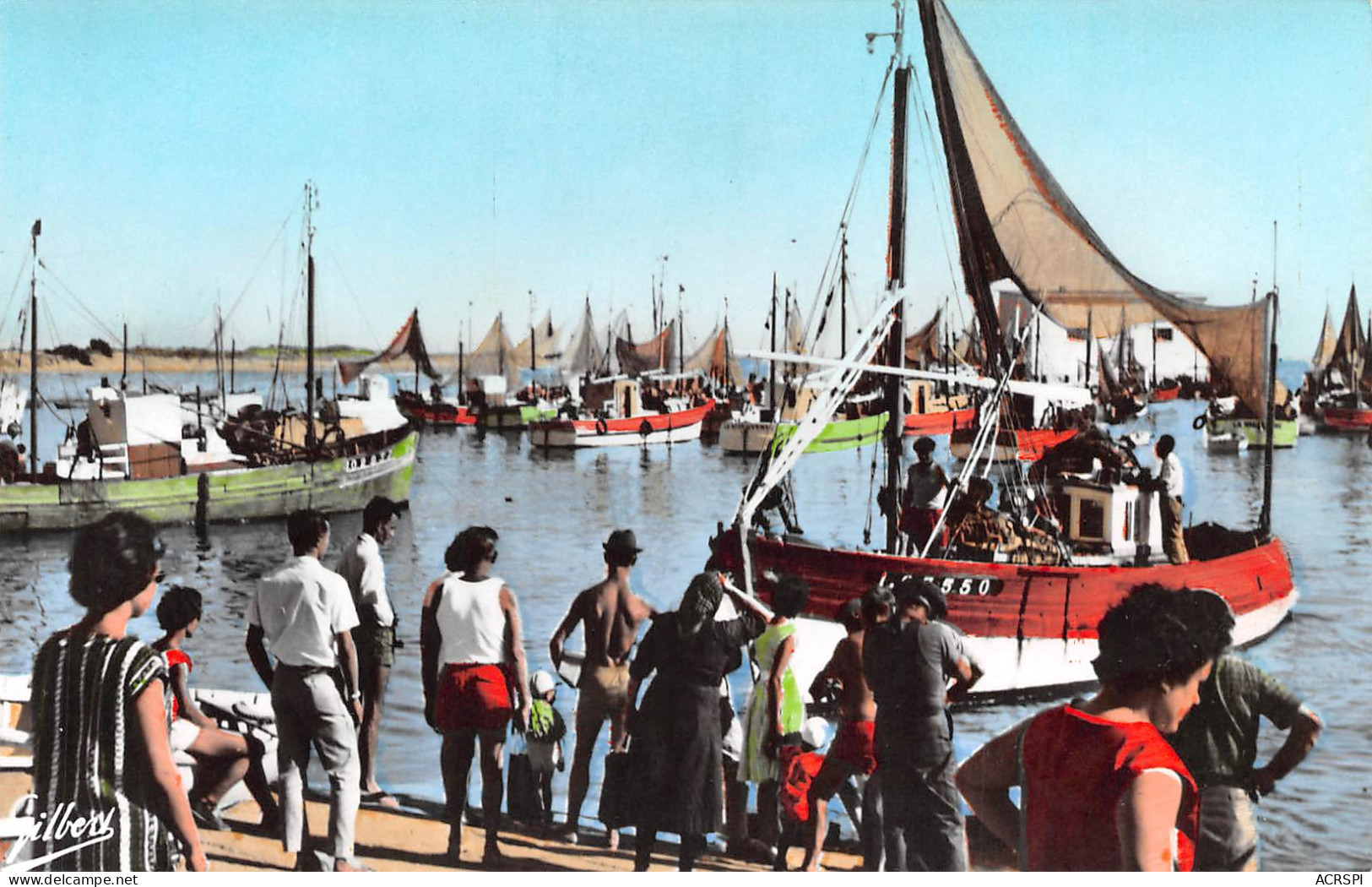 17 île D'OLERON Saint-Pierre-d'Oléron LA COTINIERE Le Port Arrivée Des Pêcheurs (Scan R/V) N° 7 \MP7146 - Saint-Pierre-d'Oleron