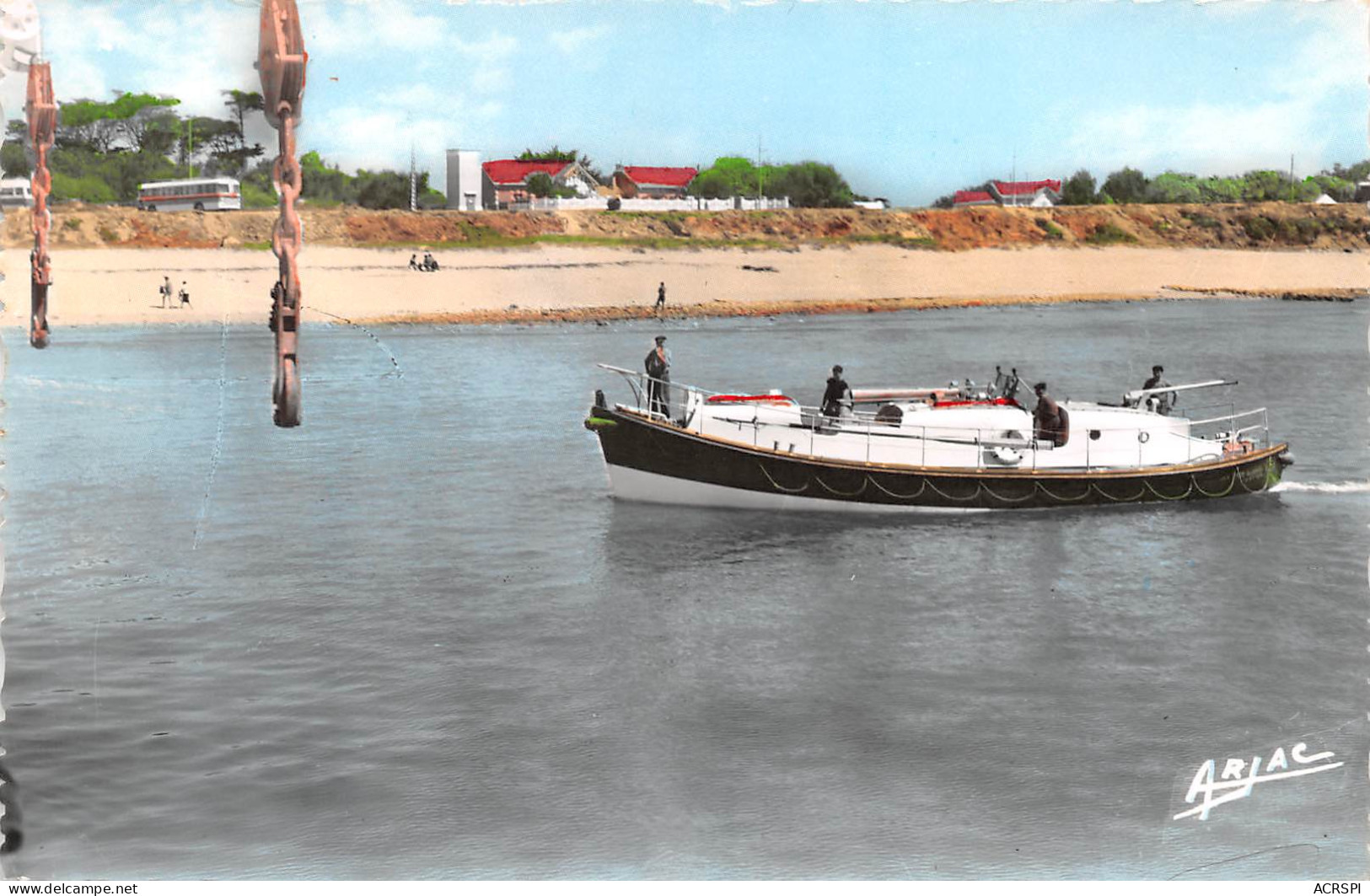 17 Saint-Pierre-d'Oléron LA COTINIERE Le Canot De Sauvetage Carte Vierge  éd ARJAC  (Scan R/V) N° 52 \MP7146 - Saint-Pierre-d'Oleron