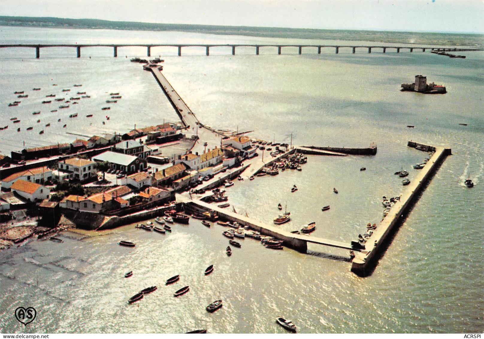 17 île D'Oléron  Le Pont Vue Aérienne Bourcefranc-le-Chapus  (Scan R/V) N° 31 \MP7147 - Ile D'Oléron