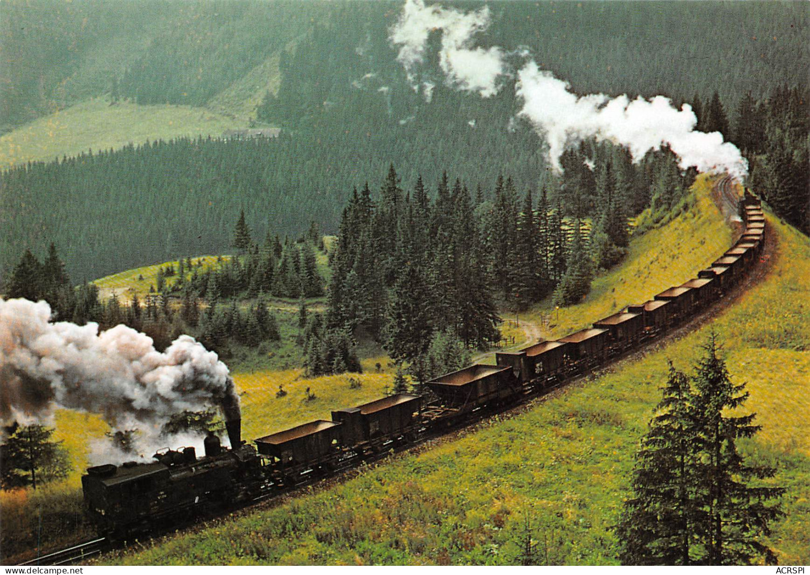 Heilbronn Lokomotive  Locomotive  OBB 97 2 Fruher DRB 97 ZUVOR BBO KkStB  (Scan R/V) N° 51 \MP7147 - Trains