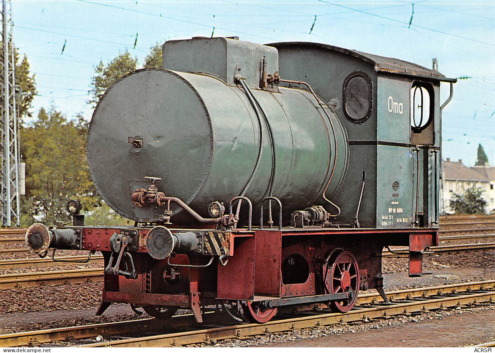 Feuerlose Dampflokomotive  Locomotive  OMA Der ARAL AG  (Scan R/V) N° 53 \MP7147 - Trains