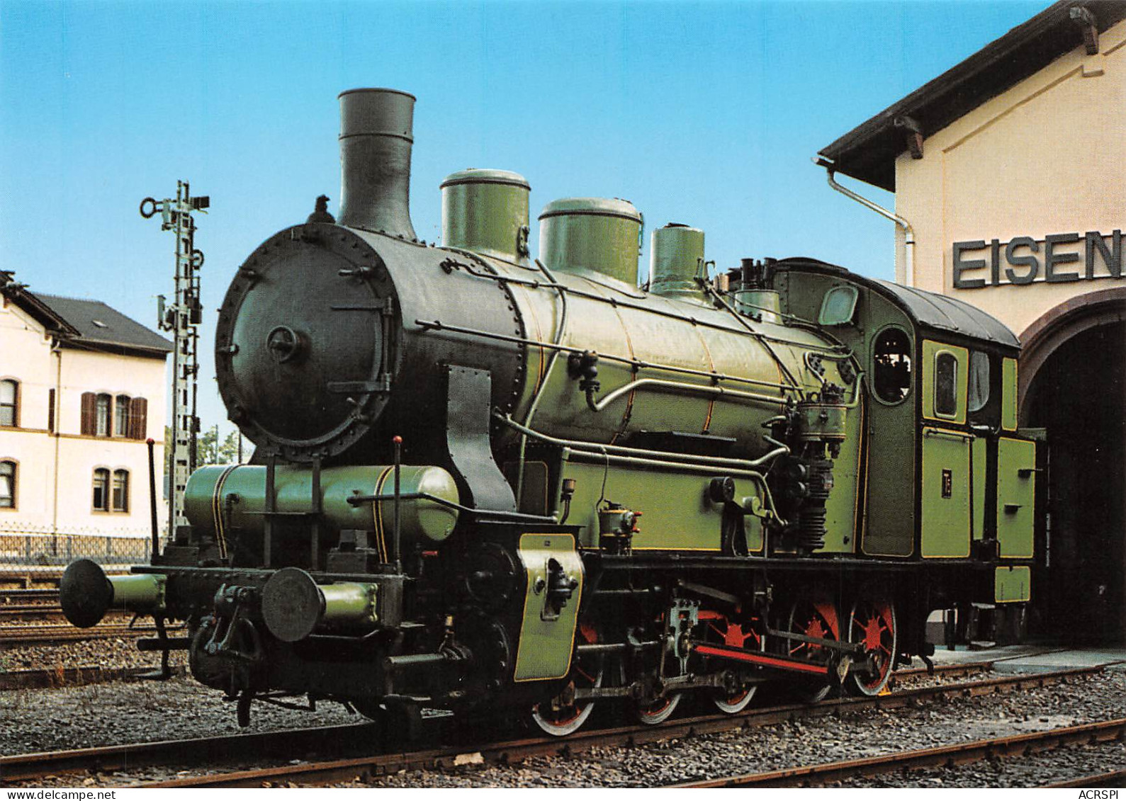  Heilbronn Tenderlokomotive  Locomotive T-5 Nr 307 DRB 94-002 Carl Alexander KRAUSS  (Scan R/V) N° 63 \MP7147 - Trenes