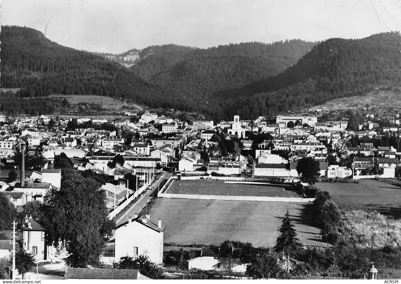 01  OYONNAX Vue Générale Et Les Forets De Sapins (Scan R/V) N° 3 \MP7150 - Oyonnax