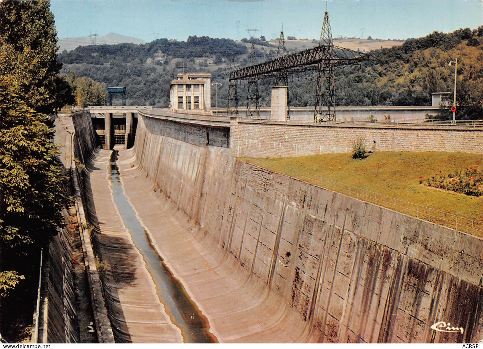 01 Barrage de GENISSIAT 30 cartes postales trente CPSM  (Scan R/V) N° 7Bis \MP7149