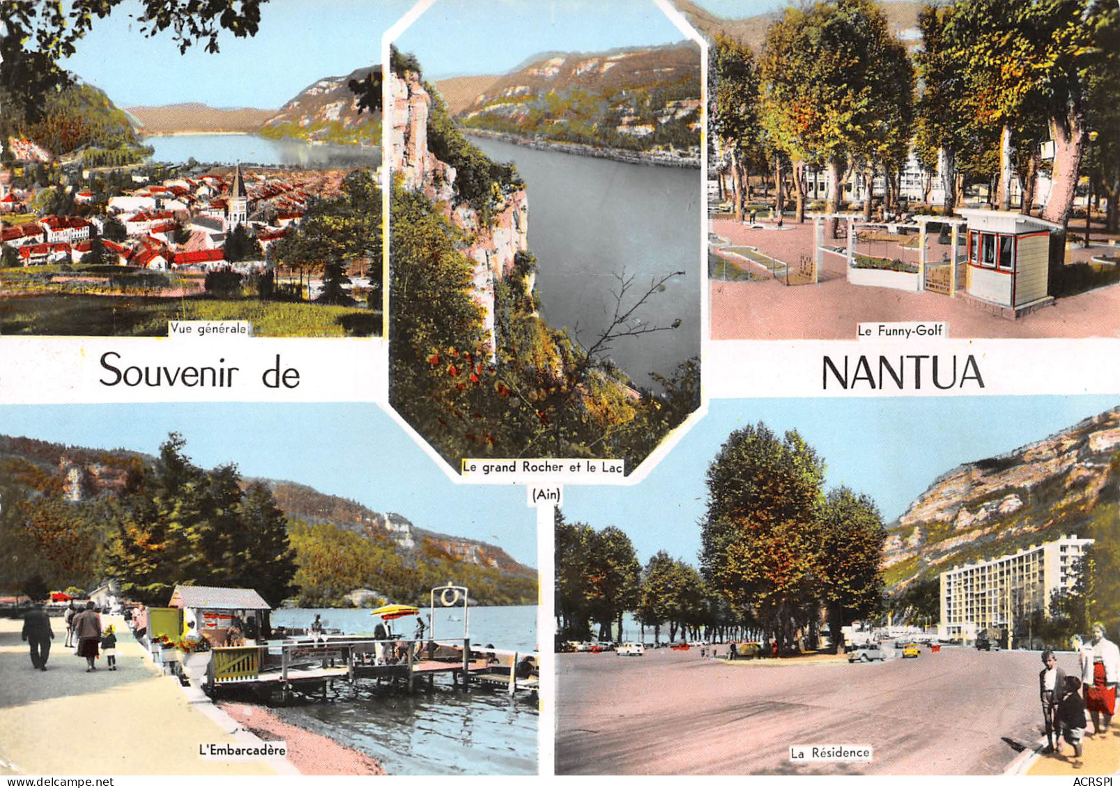 01 NANTUA Multivue Souvenir  (Scan R/V) N° 31 \MP7150 - Nantua