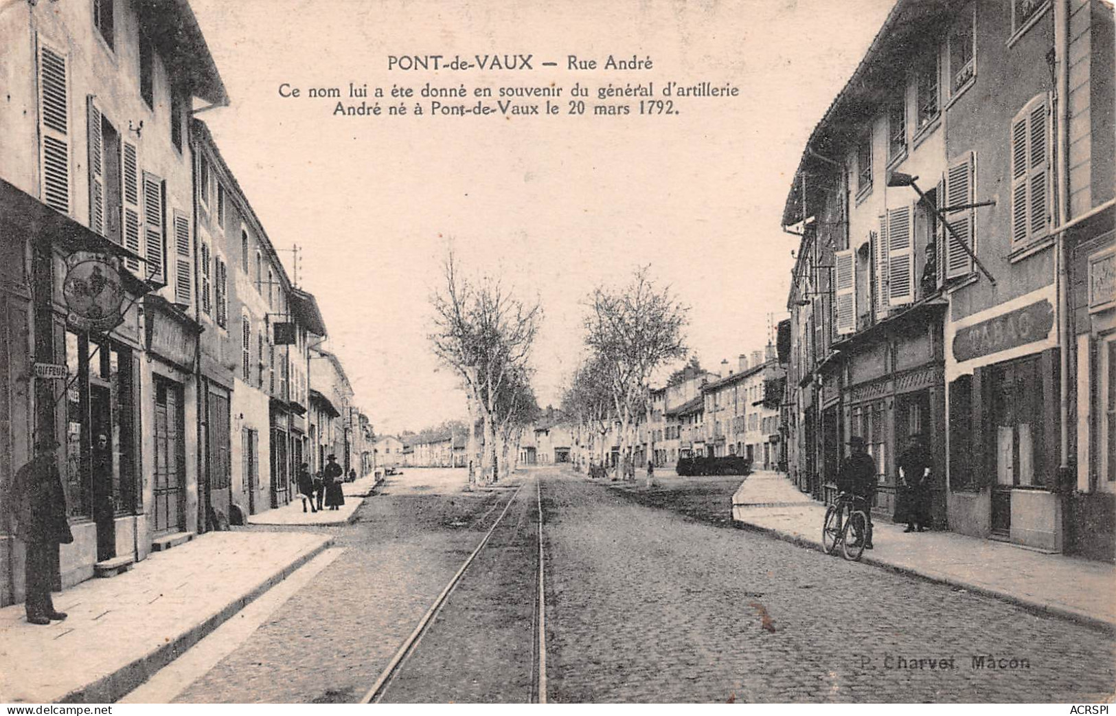 PONT-DE-VAUX (01) -rue André (Scan R/V) N° 40 \MP7151 - Pont-de-Vaux
