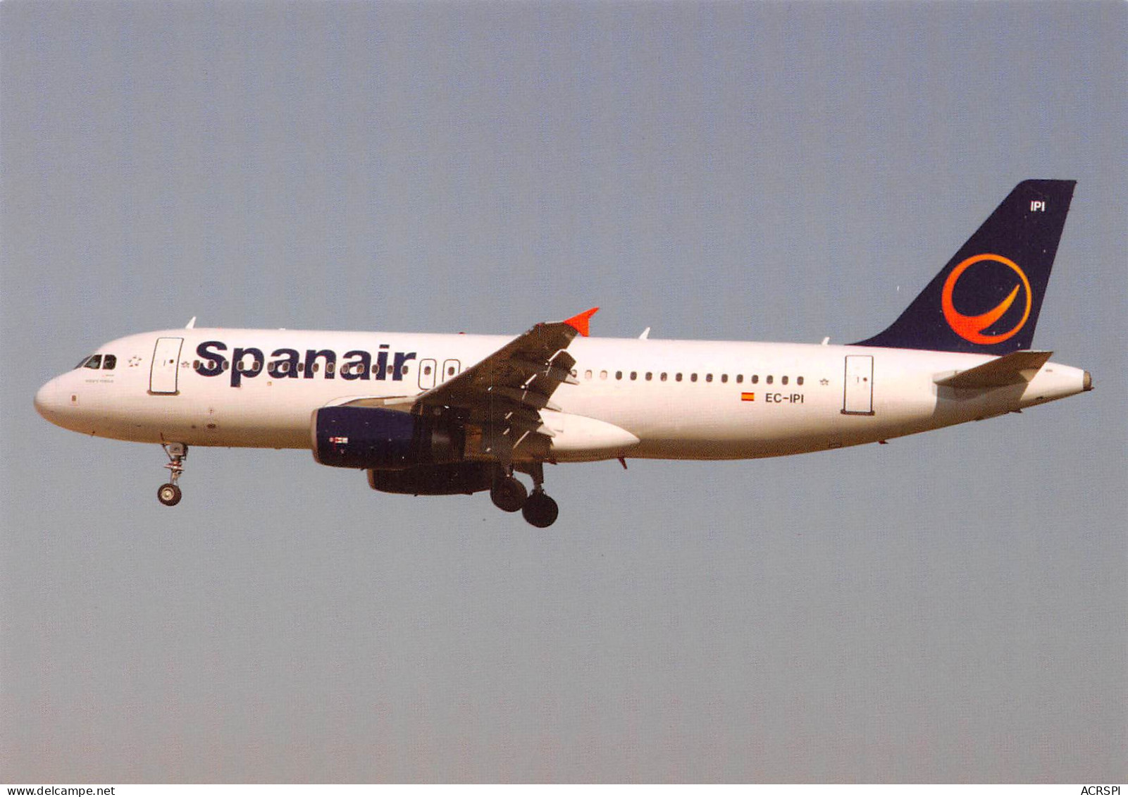 Airbus A320-232 SPANAIR Barcelona 2009  Avion Aviation  édition FlyingBooks (Scan R/V) N° 2 \MP7153 - 1946-....: Era Moderna