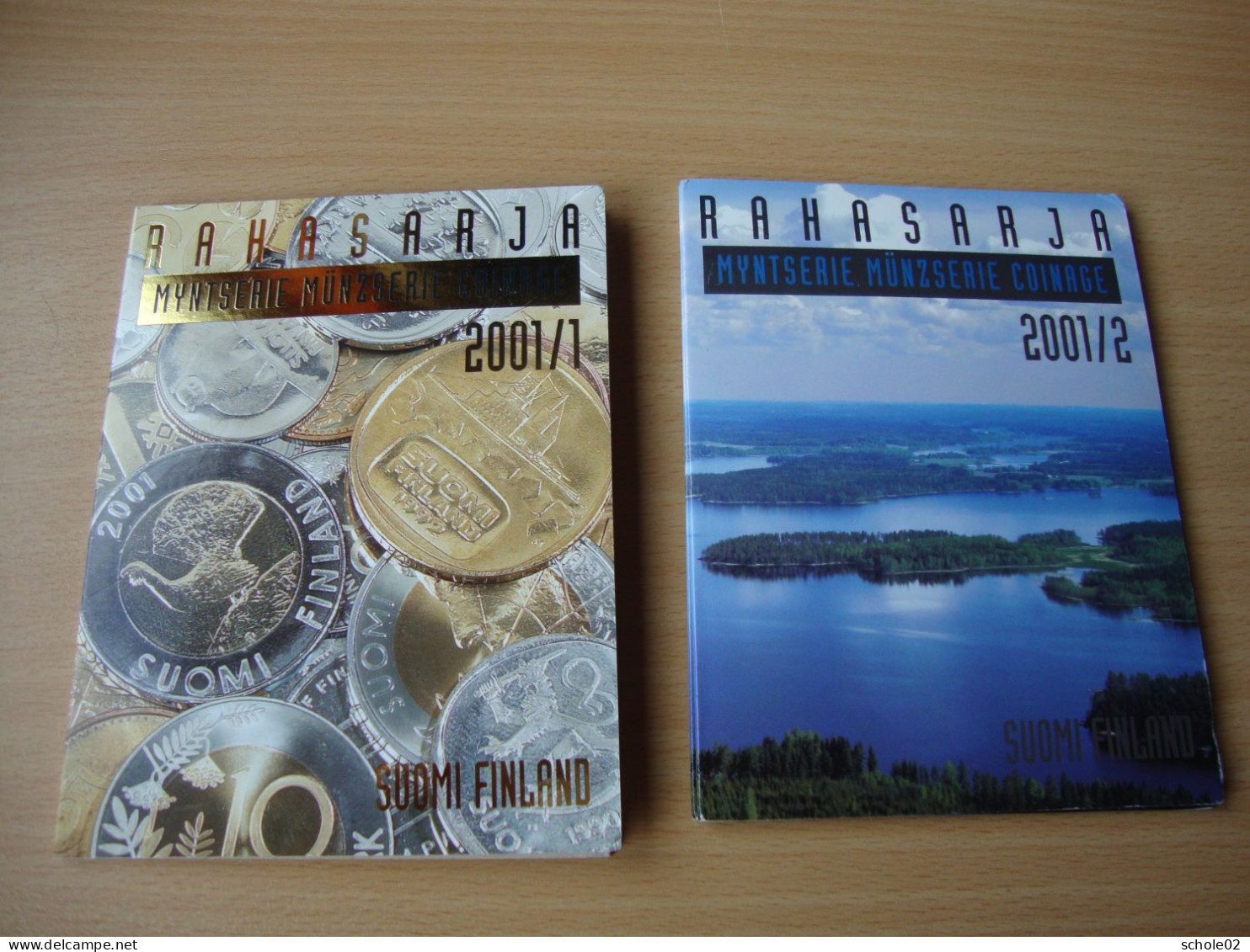 Set Monétaire Finlande (2 Différents) 2001 - Finland