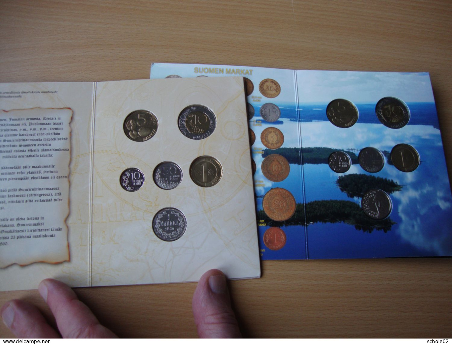 Set Monétaire Finlande (2 Différents) 2001 - Finnland