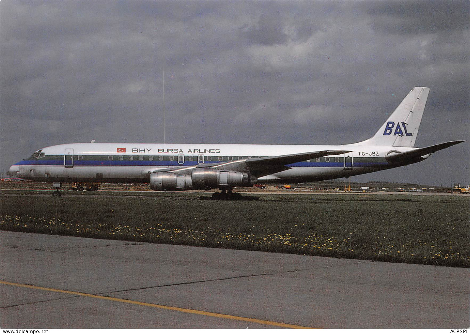 McDonnell Douglas DC-8-52  BHY BURSA Airlines  (Scan R/V) N° 47 \MP7157 - 1946-....: Ere Moderne
