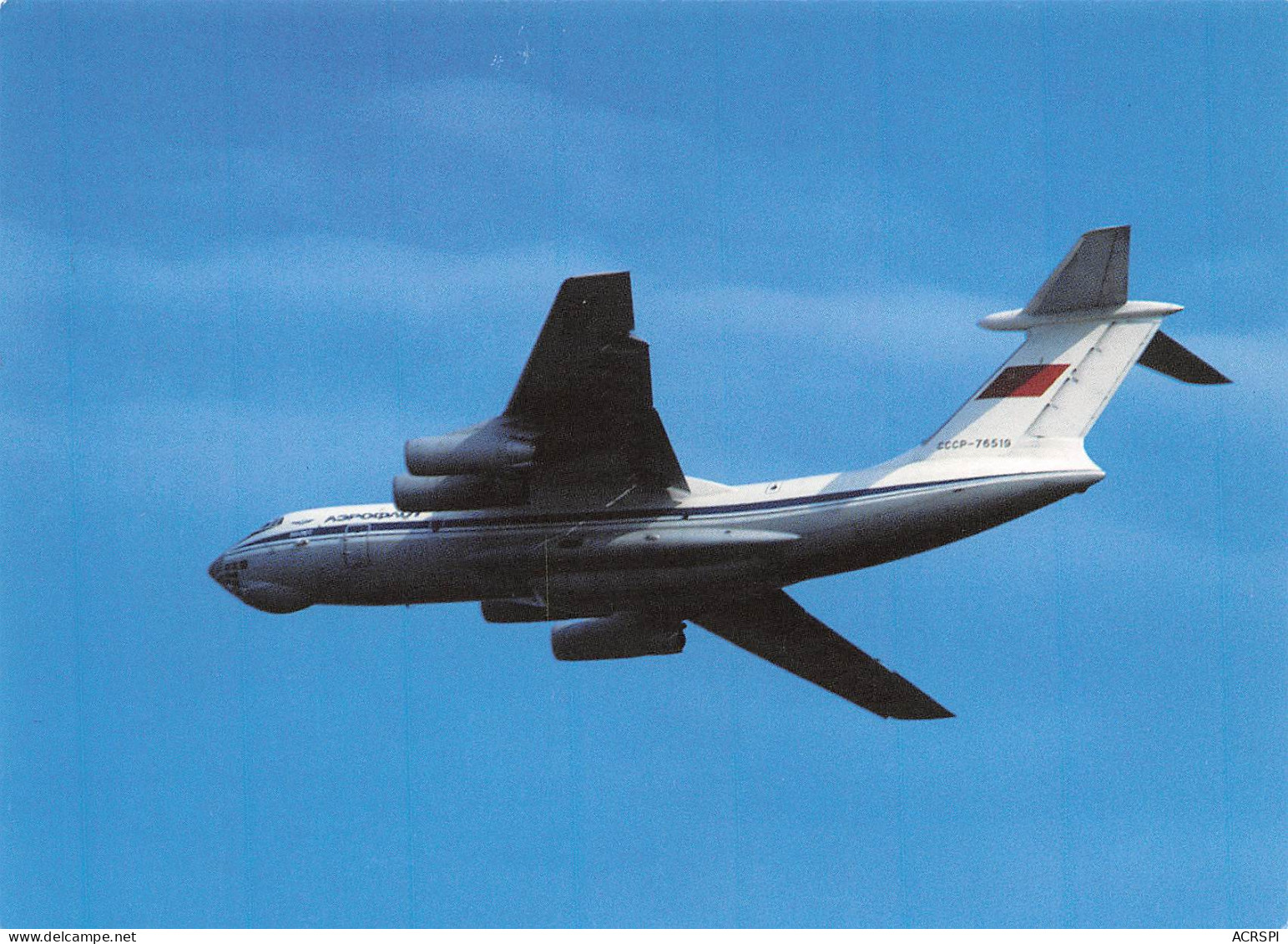 Ilyushin Il-76  Ильюшин Ил-76 Aeroflot Soviet Airlines (Scan R/V) N° 55 \MP7158 - 1946-....: Era Moderna