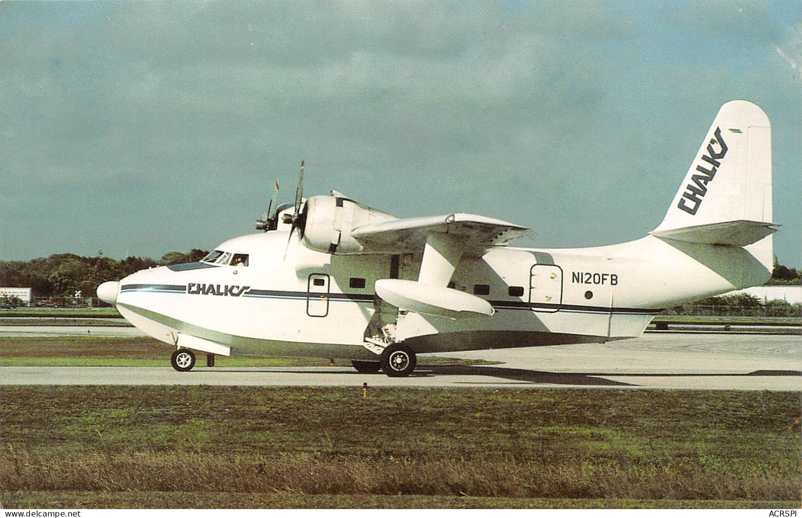 Grumman Albatross G-111  CHALK'S INTERNATIONAL AIRLINE  (Scan R/V) N° 55 \MP7159 - 1946-....: Era Moderna