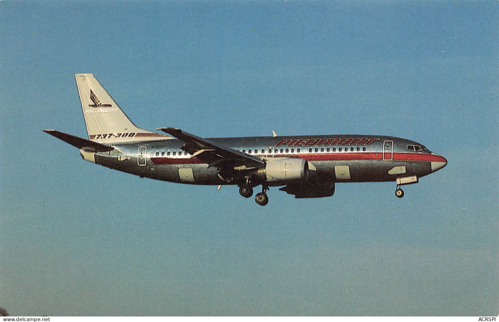 BOEING B737-301 PIEDMONT AIRLINES (Scan R/V) N° 74 \MP7159 - 1946-....: Era Moderna