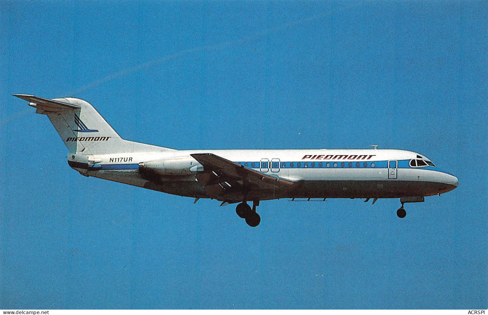 FOKKER F28-4000 PIEDMONT AIRLINES (Scan R/V) N° 77 \MP7159 - 1946-....: Moderne