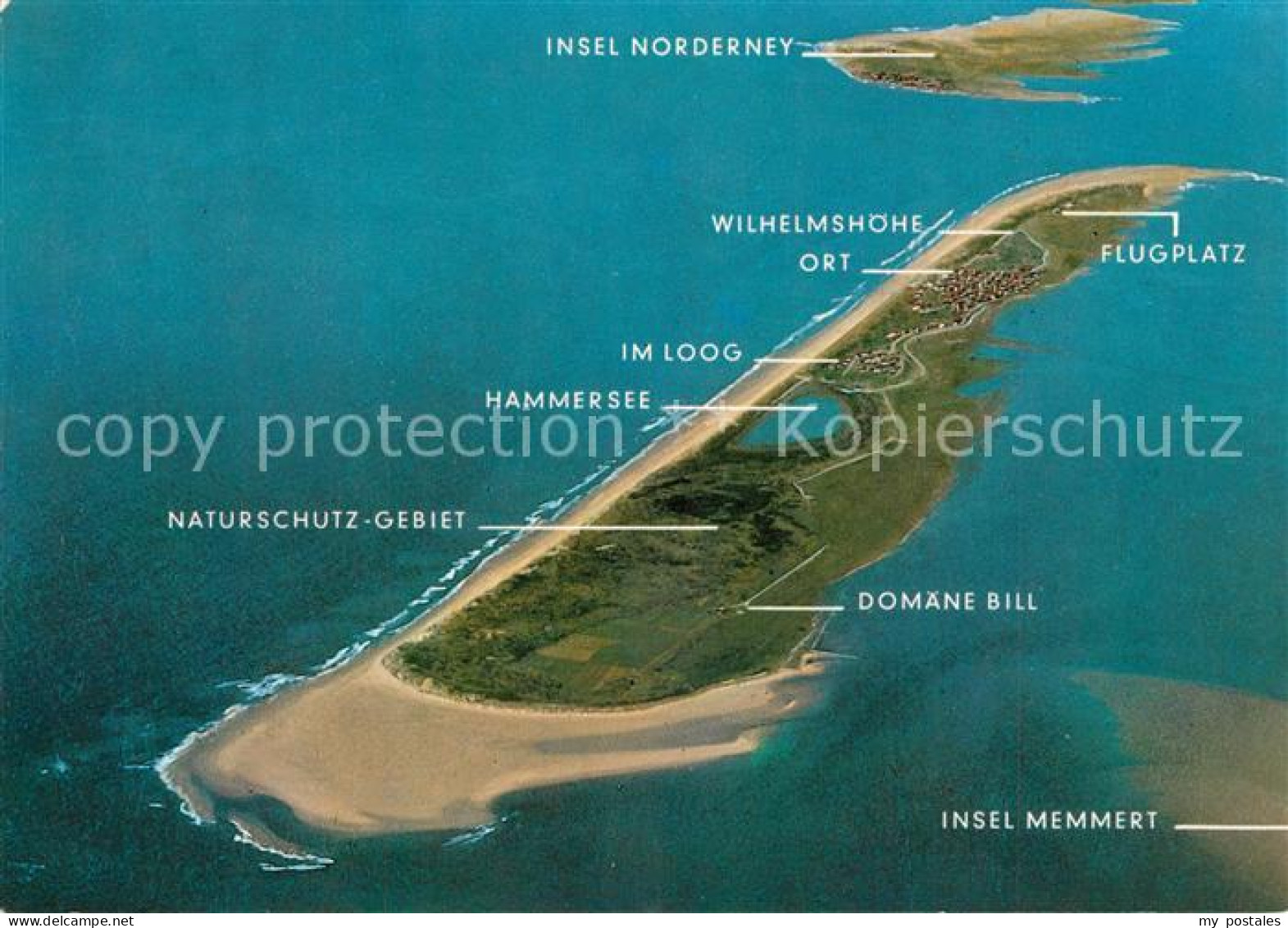 73294345 Insel Juist Nordseeheilbad Nordseeinsel Fliegeraufnahme Insel Juist - Norderney