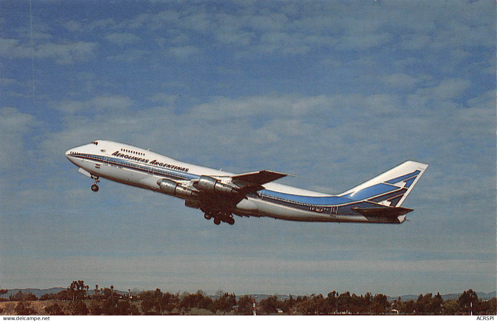 BOEING B747-287B AEROLINEAS ARGENTINAS  (Scan R/V) N° 11 \MP7160 - 1946-....: Moderne