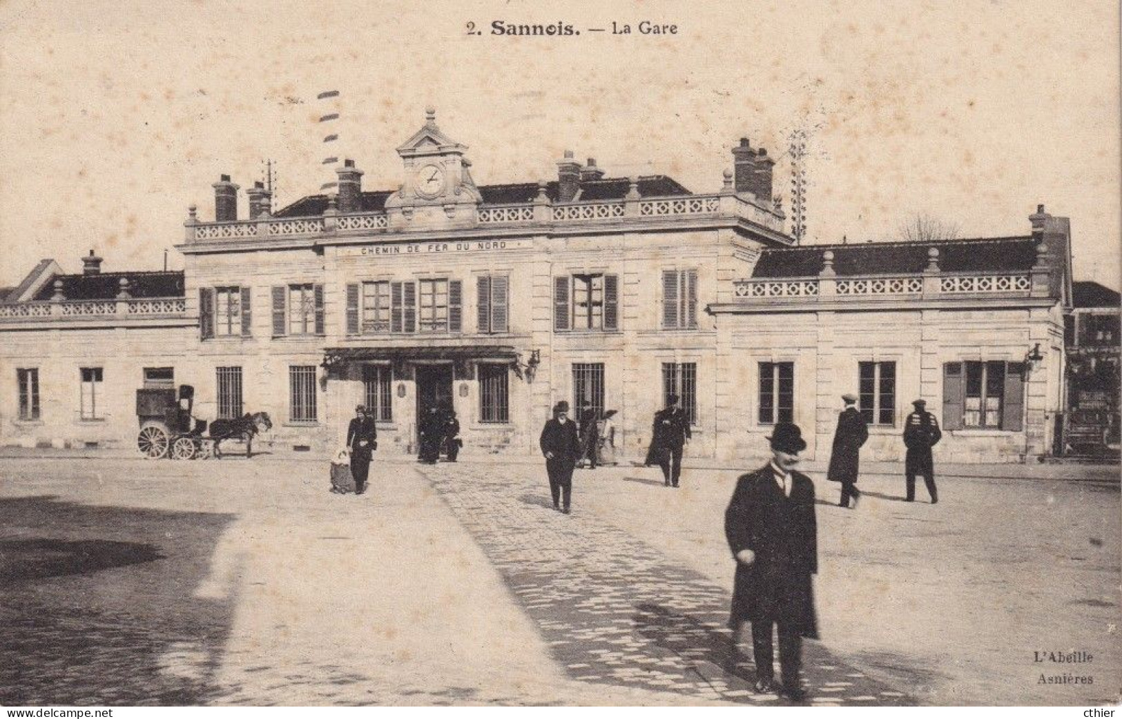CPA  SANNOIS 95 - La Gare - Sannois