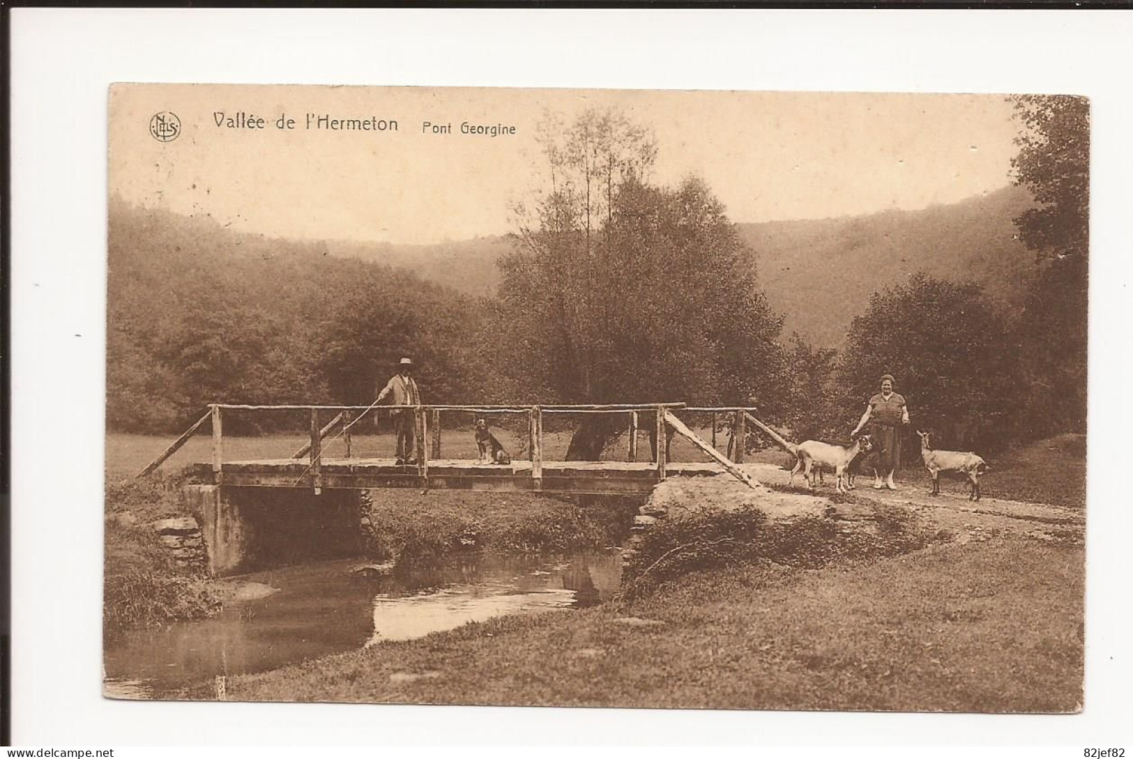 Vallée De L' Hermeton Pont Georgine 1931 - Autres & Non Classés