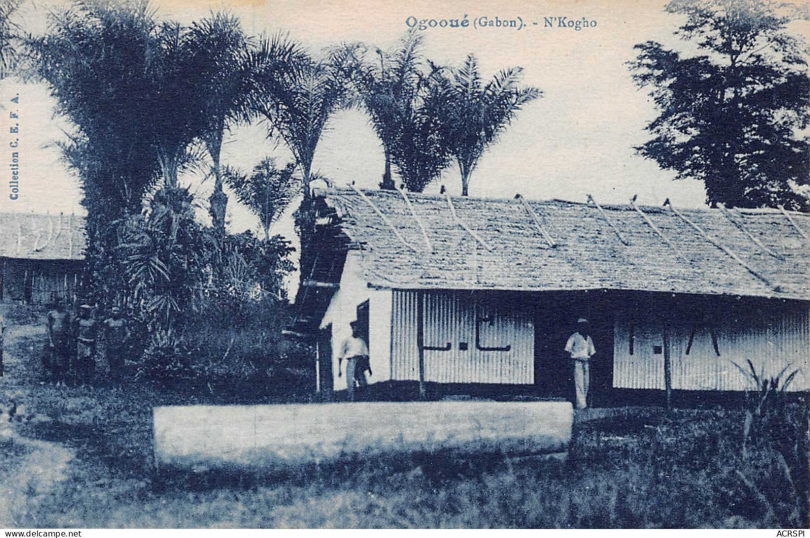 GABON FRANCEVILLE Lambaréné Mission Protestante OGOOUE N'KOGHO (Scan R/V) N° 51 \MP7163 - Gabon