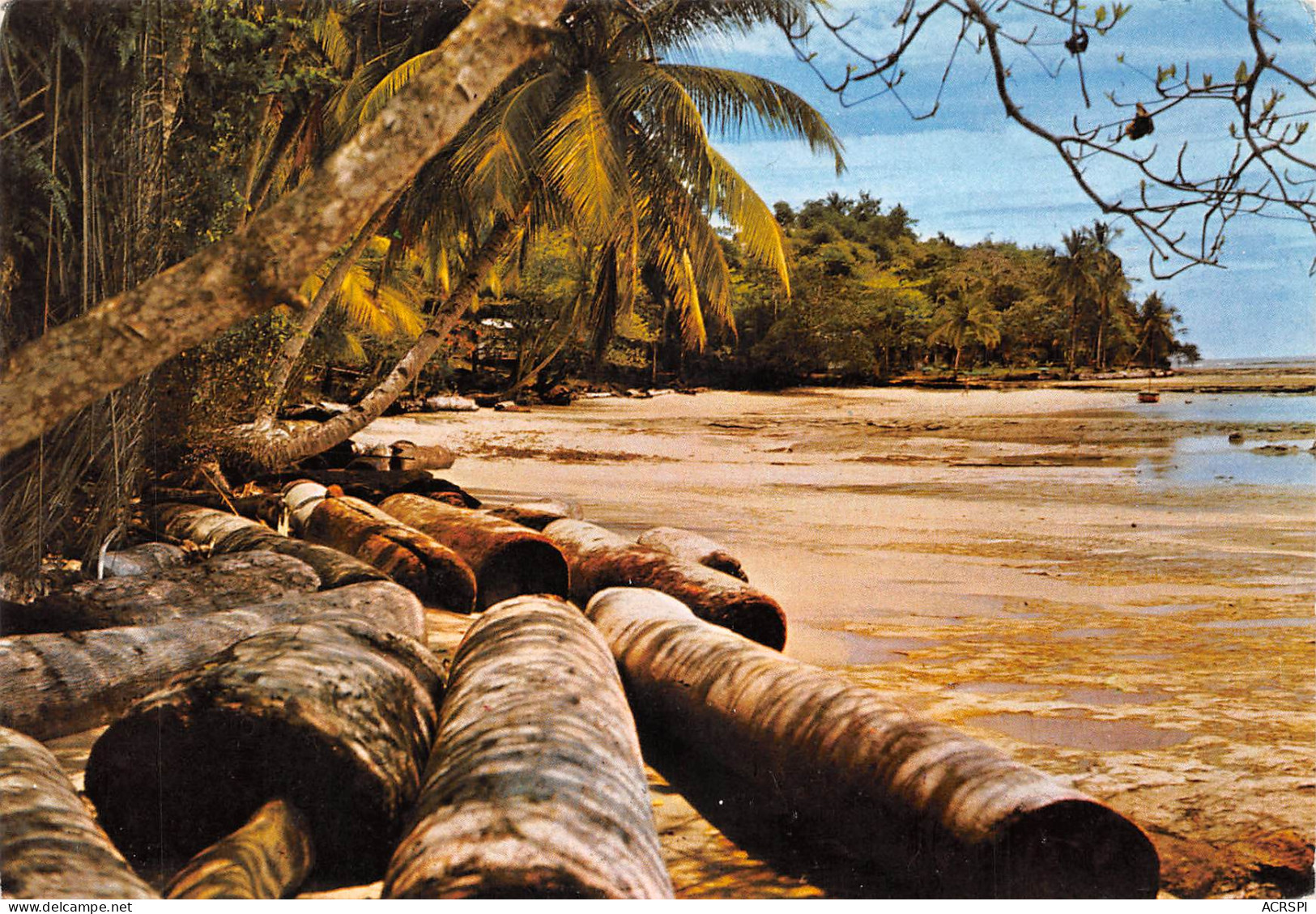 GABON   Plage De CAP ESTERIAS  éditions Trolez Libreville TROPIC Photo (Scan R/V) N° 15 \MP7164 - Gabon