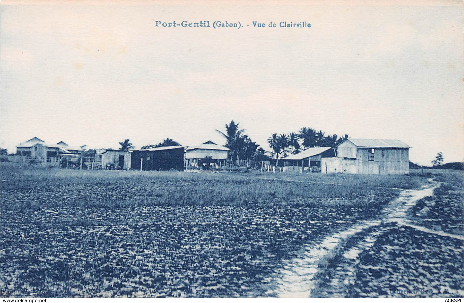 GABON  PORT-GENTIL  Vue De Clairville  Carte Vierge Non Circulé  (Scan R/V) N° 5 \MP7165 - Gabon