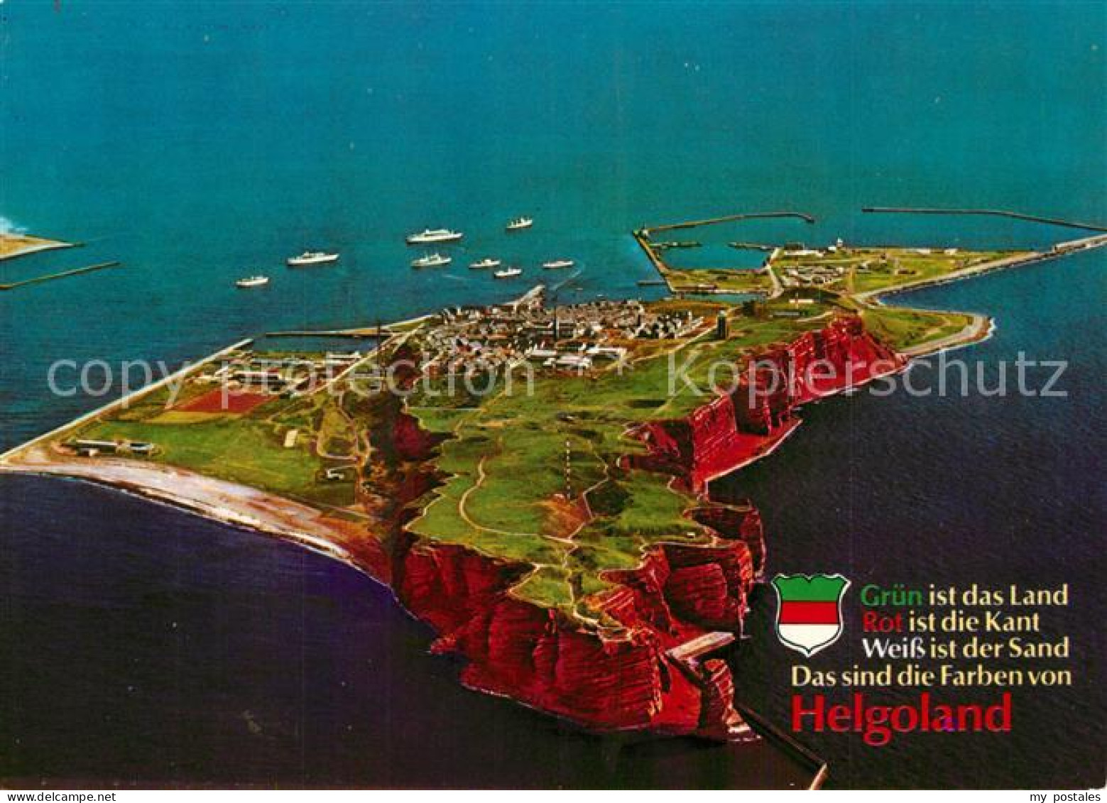 73294283 Helgoland Fliegeraufnahme Helgoland - Helgoland