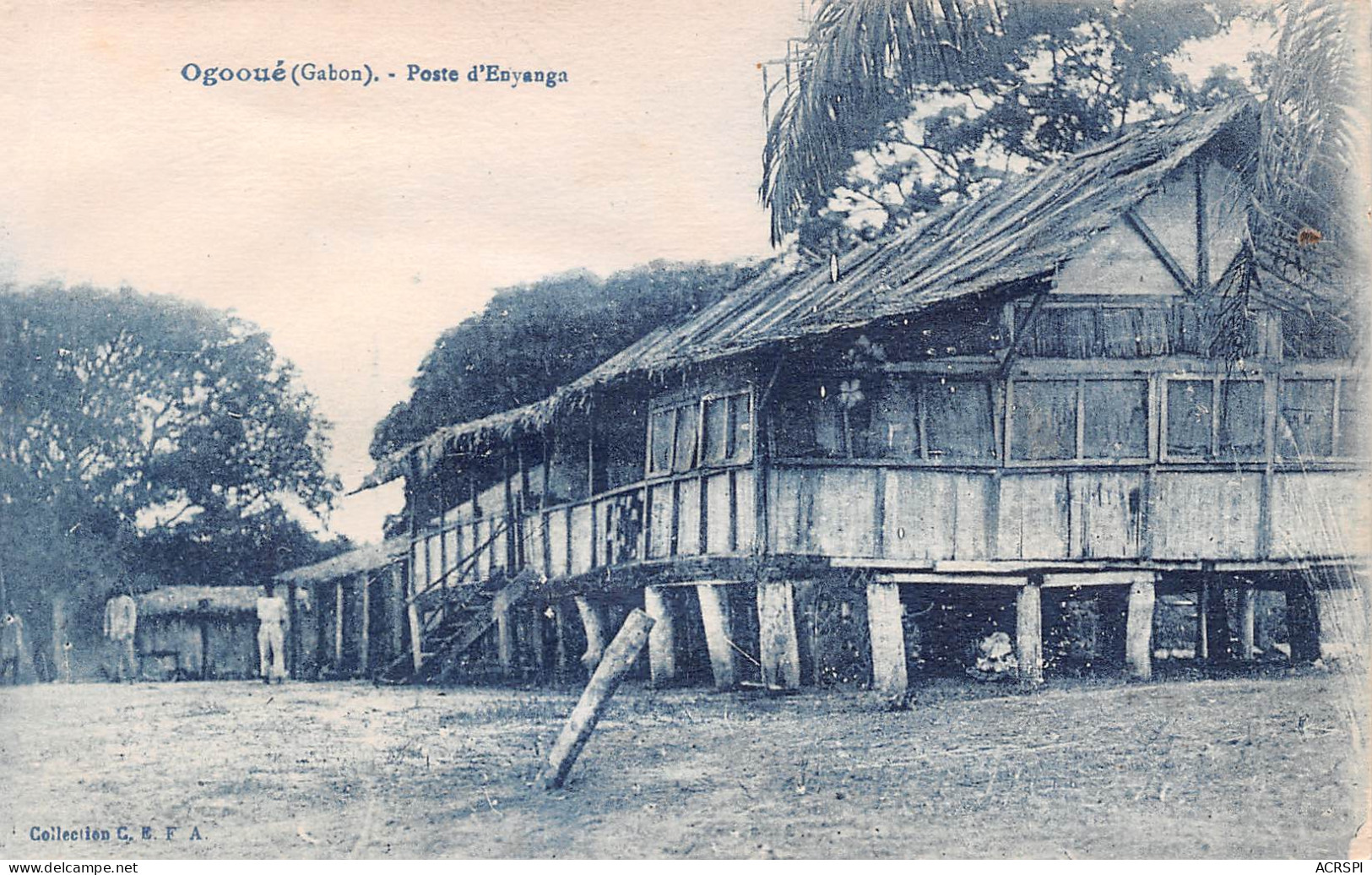 GABON Poste D'Enyanga à N'Djolé Ogoué Ogooué  Carte Vierge Non Circulé (Scan R/V) N° 16 \MP7165 - Gabon