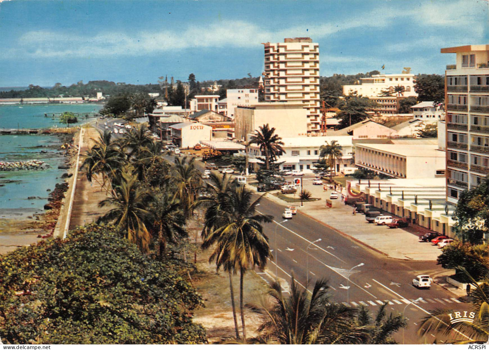 GABON LIBREVILLE Vue Générale édition IRIS  (Scan R/V) N° 65 \MP7165 - Gabon