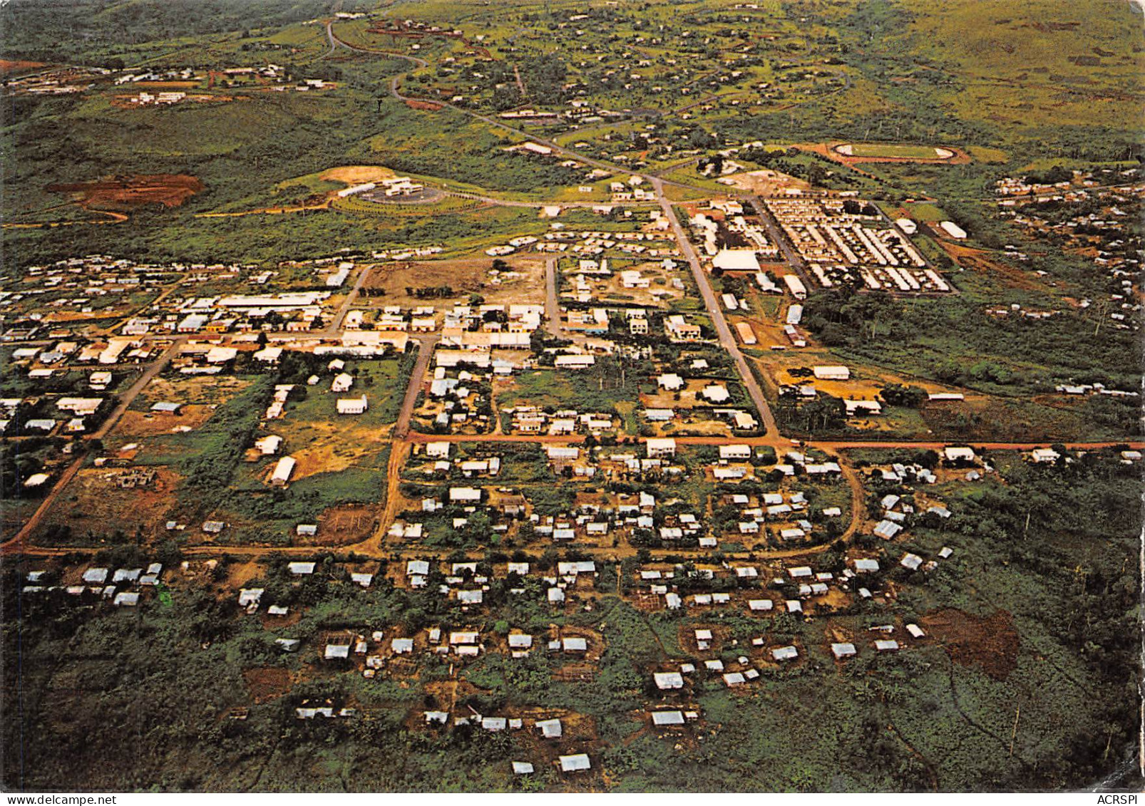 GABON MOANDA Vue Générale Aérienne Haut-Ogoué édition TROLEZ Tropic Photo  (Scan R/V) N° 39 \MP7165 - Gabón