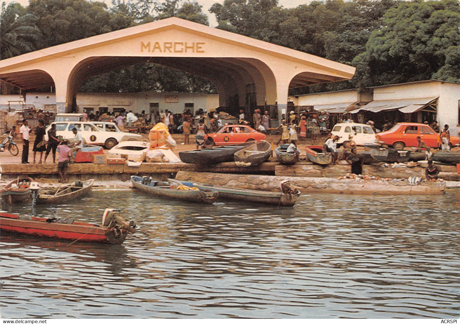 Gabon PORT-GENTIL  Le Marché  édition Trolez (Scan R/V) N° 21 \MP7166 - Gabon