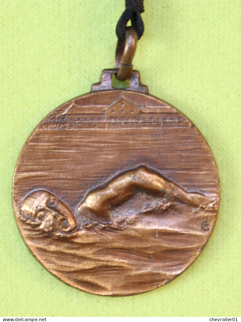 Médaille Sportive_05_natation - Otros & Sin Clasificación