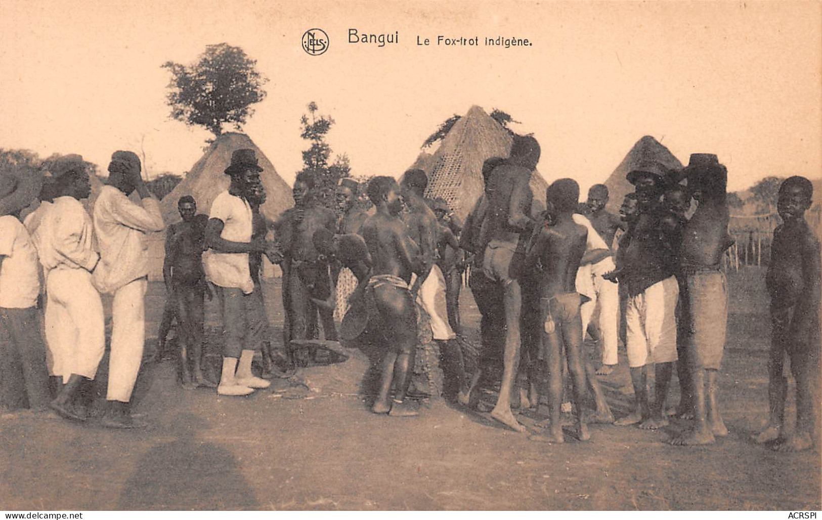 République Centrafricaine BANGUI Le FOX-TROT Danse Indigène édition Nels (Scan R/V) N° 72 \MP7166 - República Centroafricana