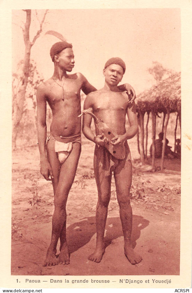 République Centrafricaine Centrafrique PAOUA OUHAM-PENDE N'Django Et Youedjé  (Scan R/V) N° 54 \MP7167 - Centraal-Afrikaanse Republiek
