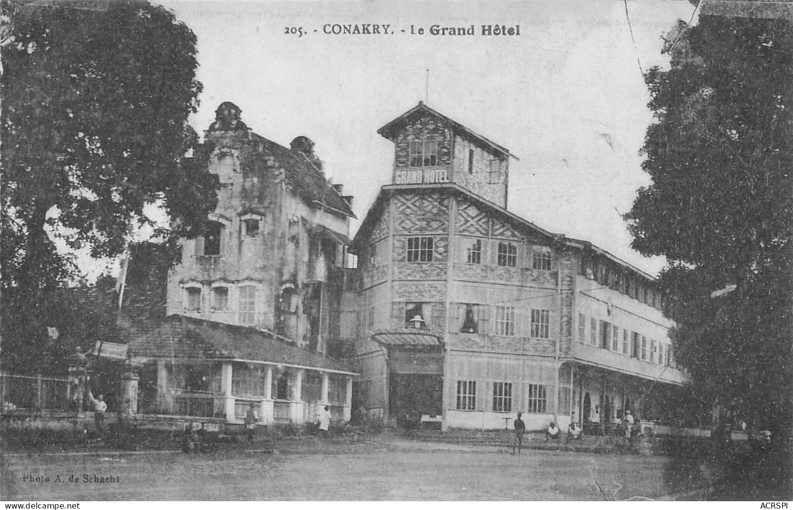 GUINEE  CONAKRY  Le Grand Hotel (Scan R/V) N° 11 \MP7168 - French Guinea