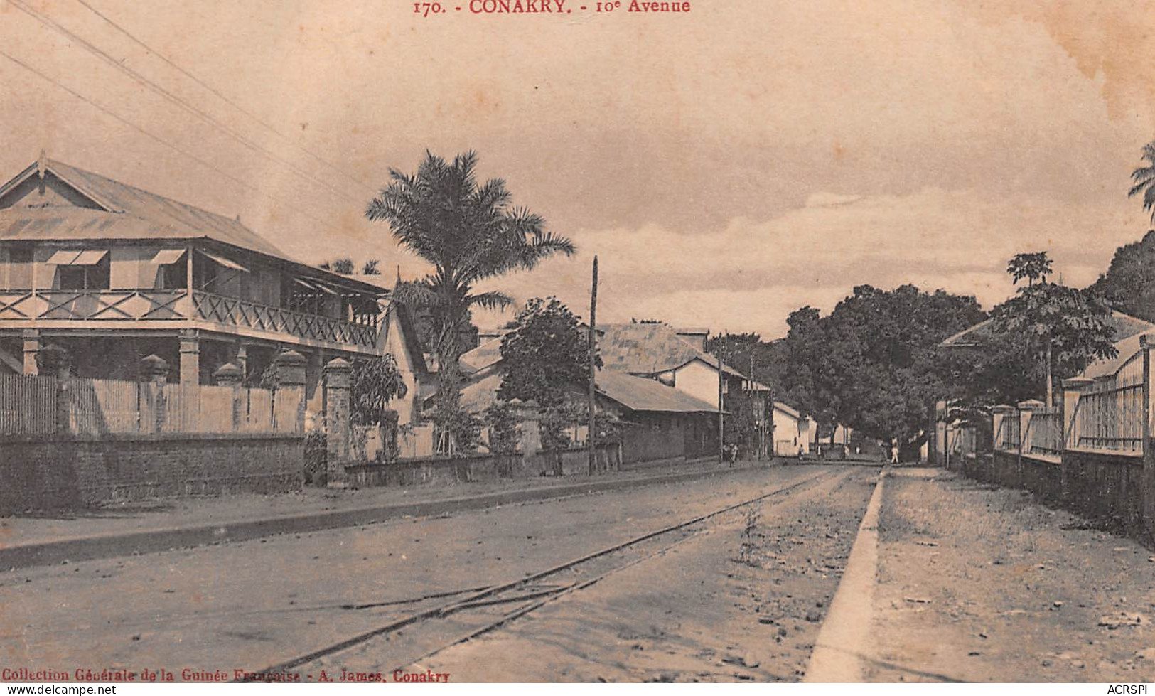 GUINEE CONAKRY  La 10° Avenue  édition JAMES  (Scan R/V) N° 41 \MP7168 - French Guinea