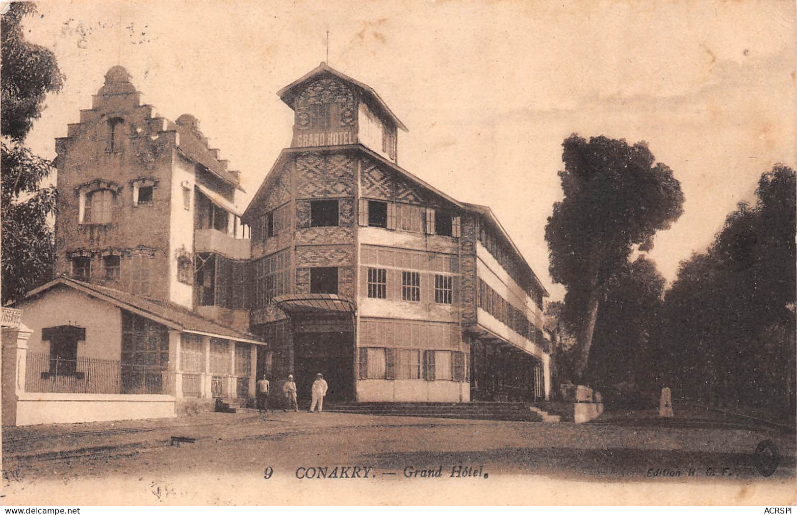 GUINEE CONAKRY  Le Grand Hotel  édition HGF  (Scan R/V) N° 47 \MP7168 - Französisch-Guinea