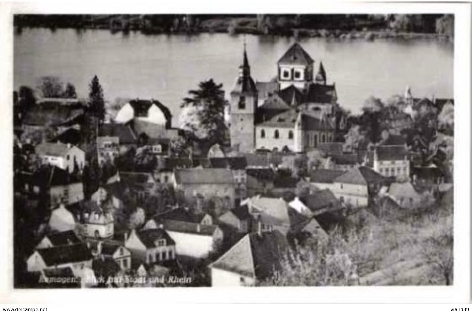 REMAGEN. -  Blick Auf Stadt Und Rhein. - Remagen