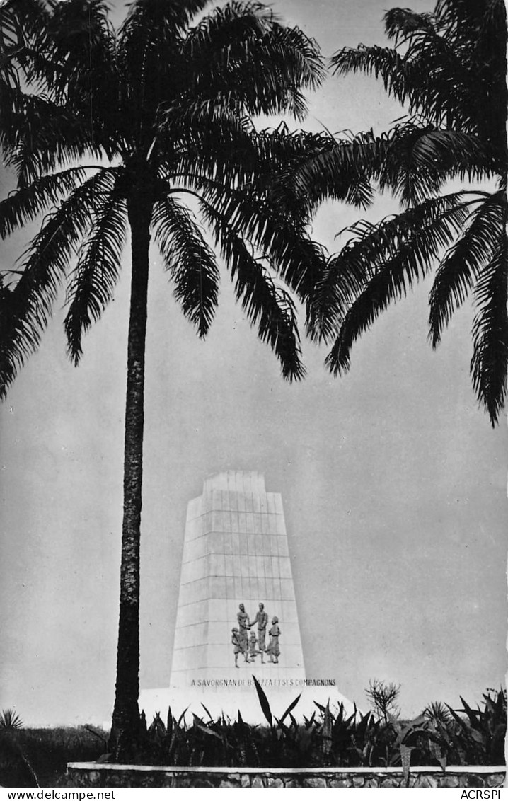 CONGO Brazzaville  Monument à Savorgnon De Brazza édition De La Librairie Congolaise  (Scan R/V) N° 6 \MP7171 - Brazzaville