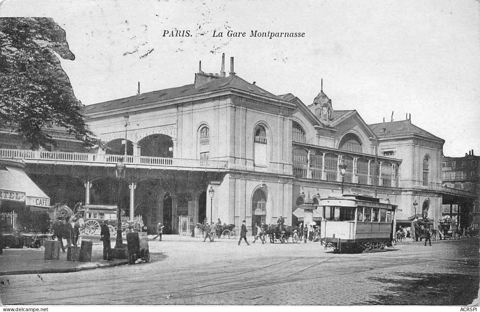 PARIS La Gare Montparnasse  édition  (Scan R/V) N° 58 \MP7173 - Metro, Estaciones