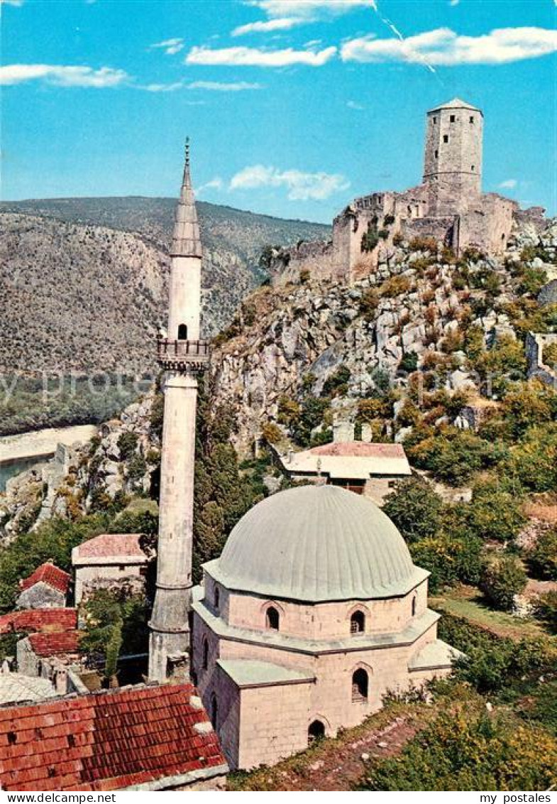 73294150 Pocitelj Festung Moschee Pocitelj - Bosnia Erzegovina