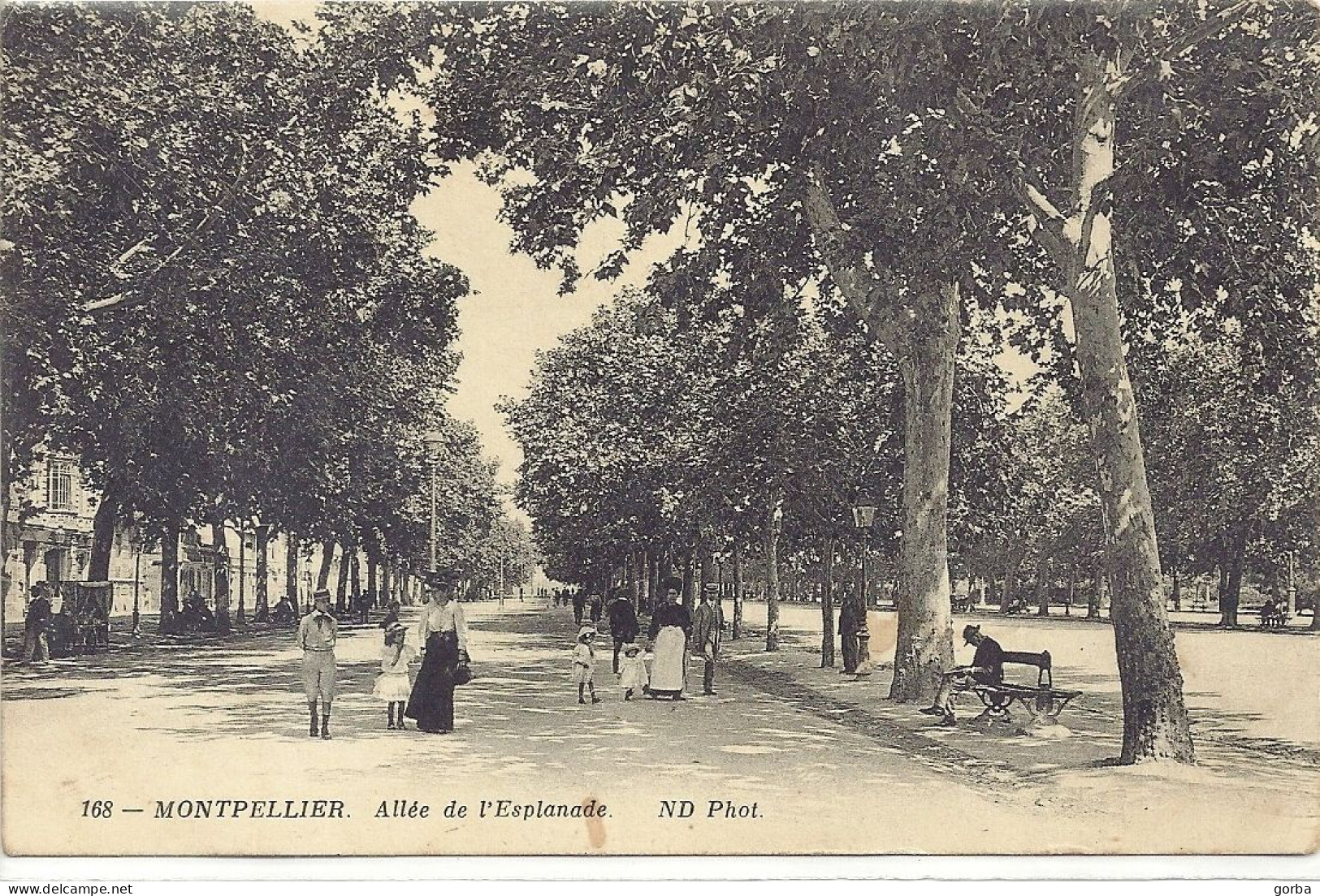 *CPA - 34 - MONTPELLIER - Allée De L'Esplanade - Montpellier