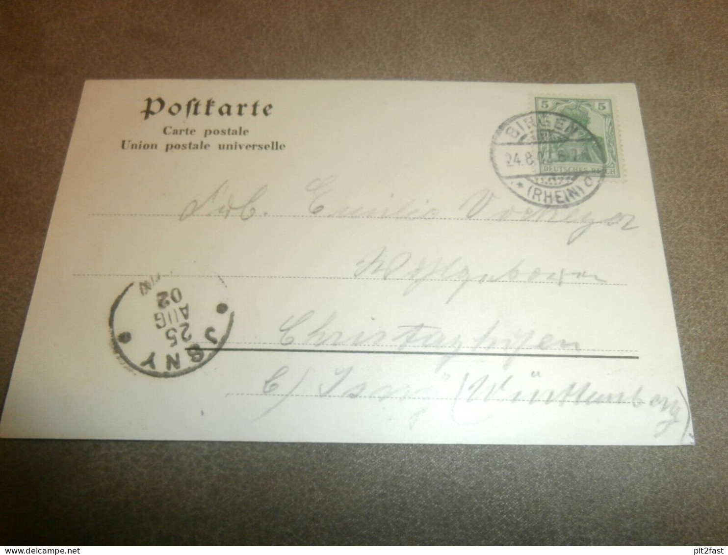 Bingen , Burg Klopp , 1902 , Alte Ansichtskarte , Postkarte !!! - Bingen