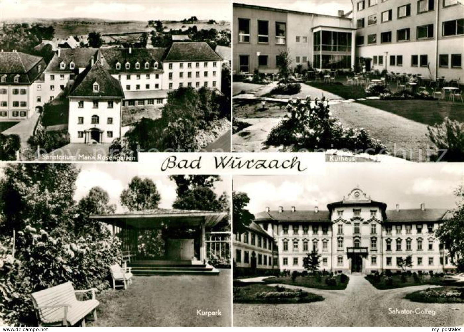 73294034 Bad Wurzach Sanatorium Maria Rosengarten Kurhaus  Bad Wurzach - Bad Wurzach