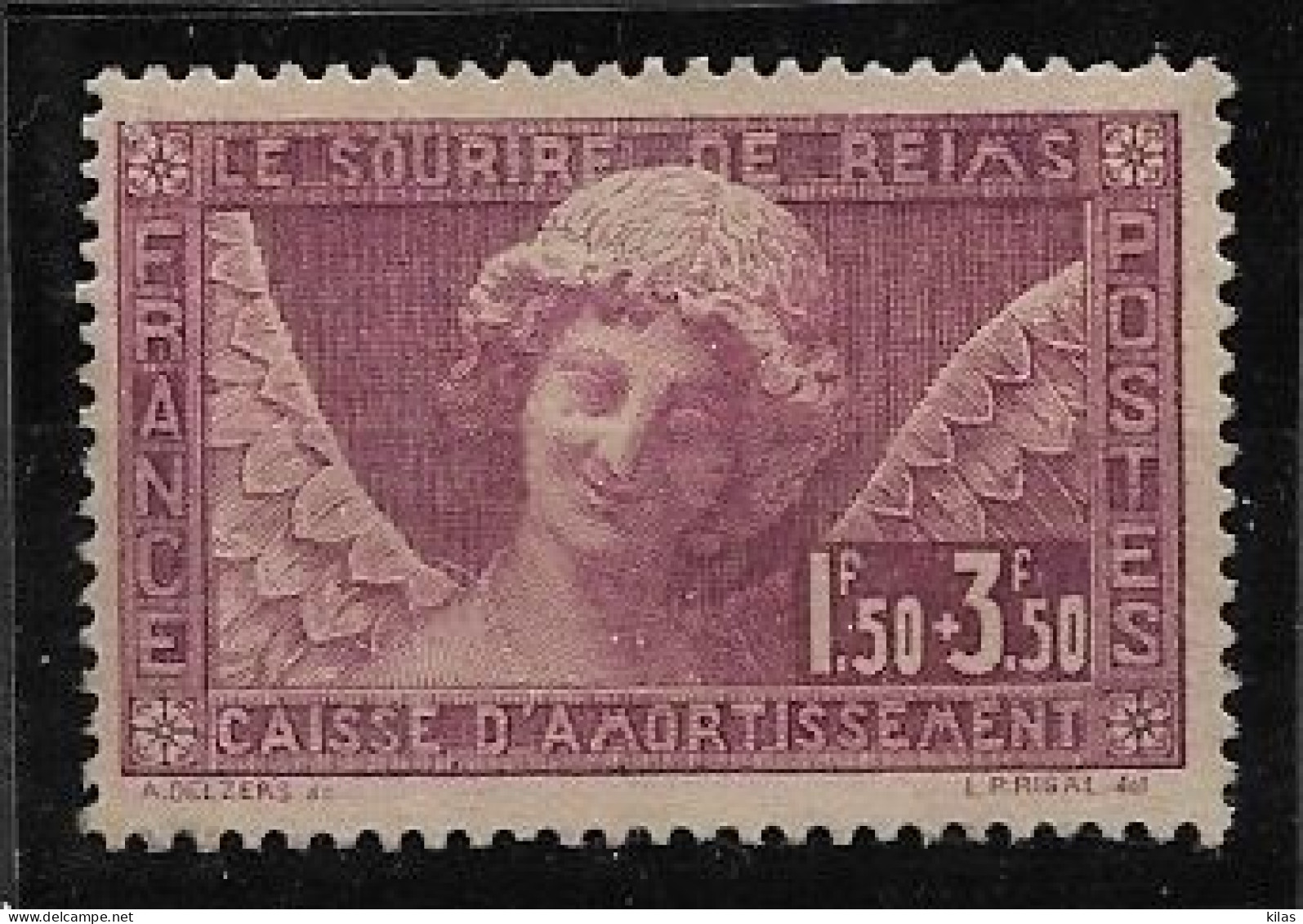 FRANCE 1930 Caisse D'Amortissement "Sourire De Reims" MNH - Nuovi