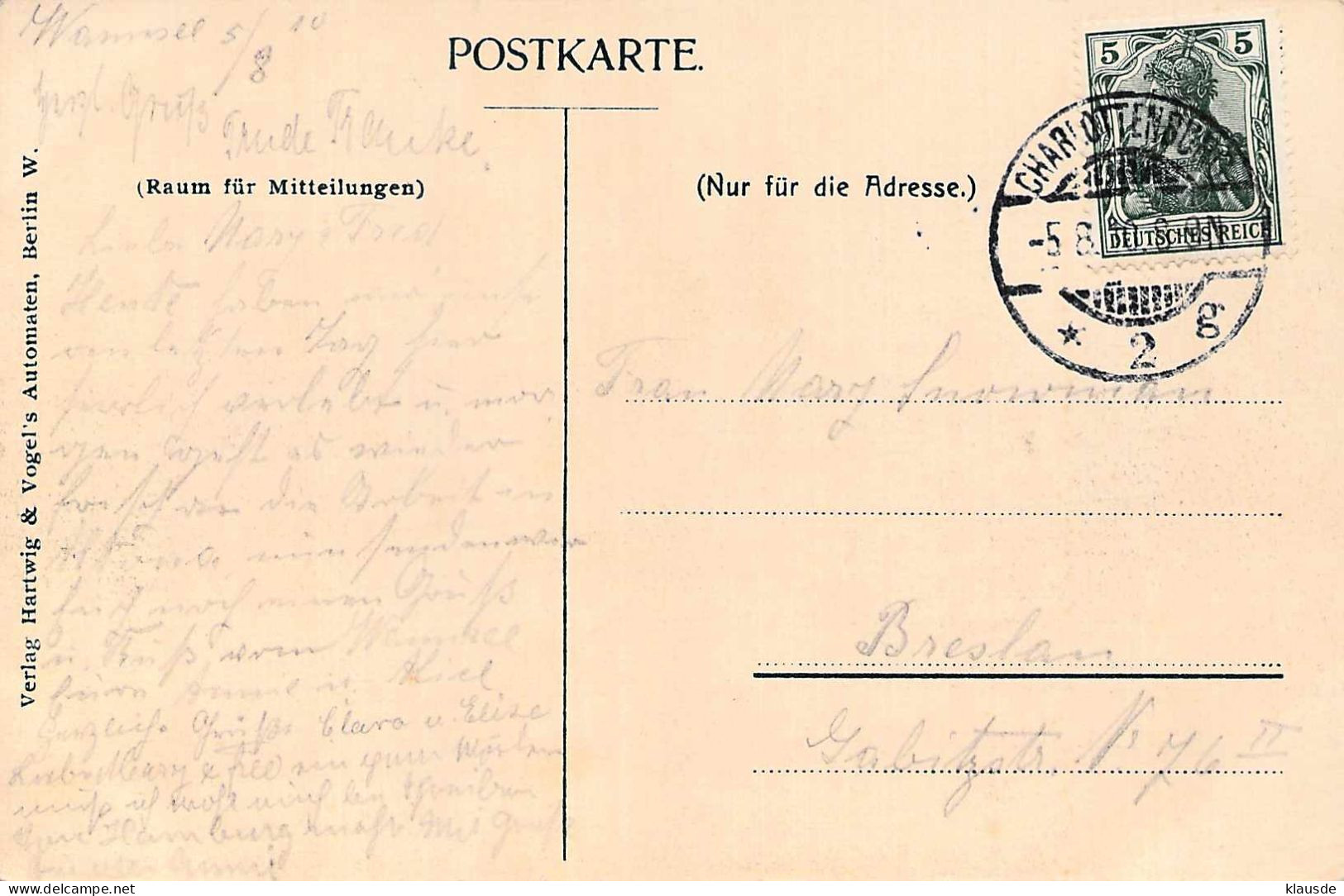 Gruss Aus Wannsee - Schwedischer Pavillion Gel.1910/ - Wannsee